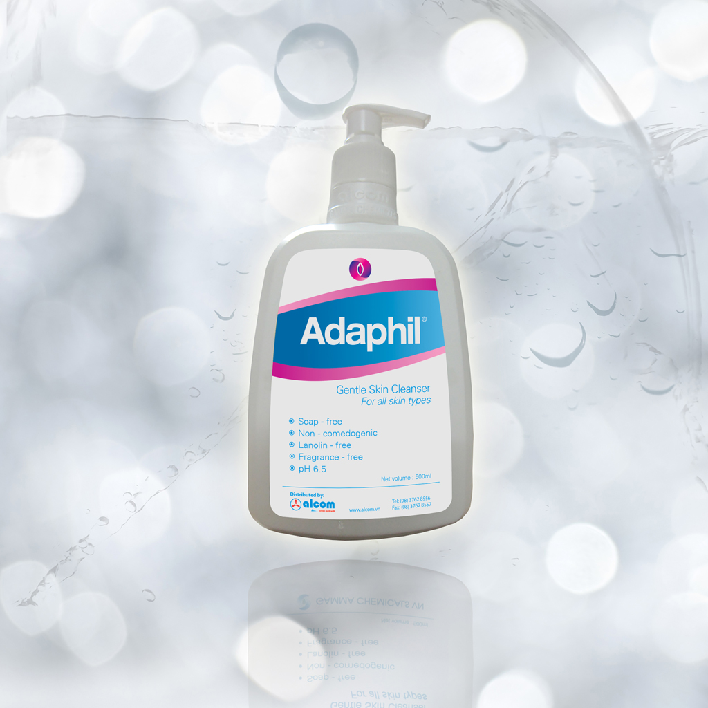 Adaphil® Sữa tắm, rửa chuyên dụng cho trẻ em và người lớn