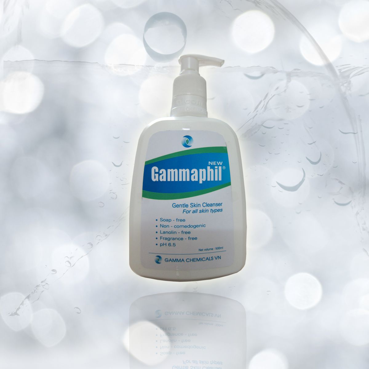 Sữa rửa mặt và toàn thân chuyên dụng Gammaphil (Gentle Skin Cleanser)
