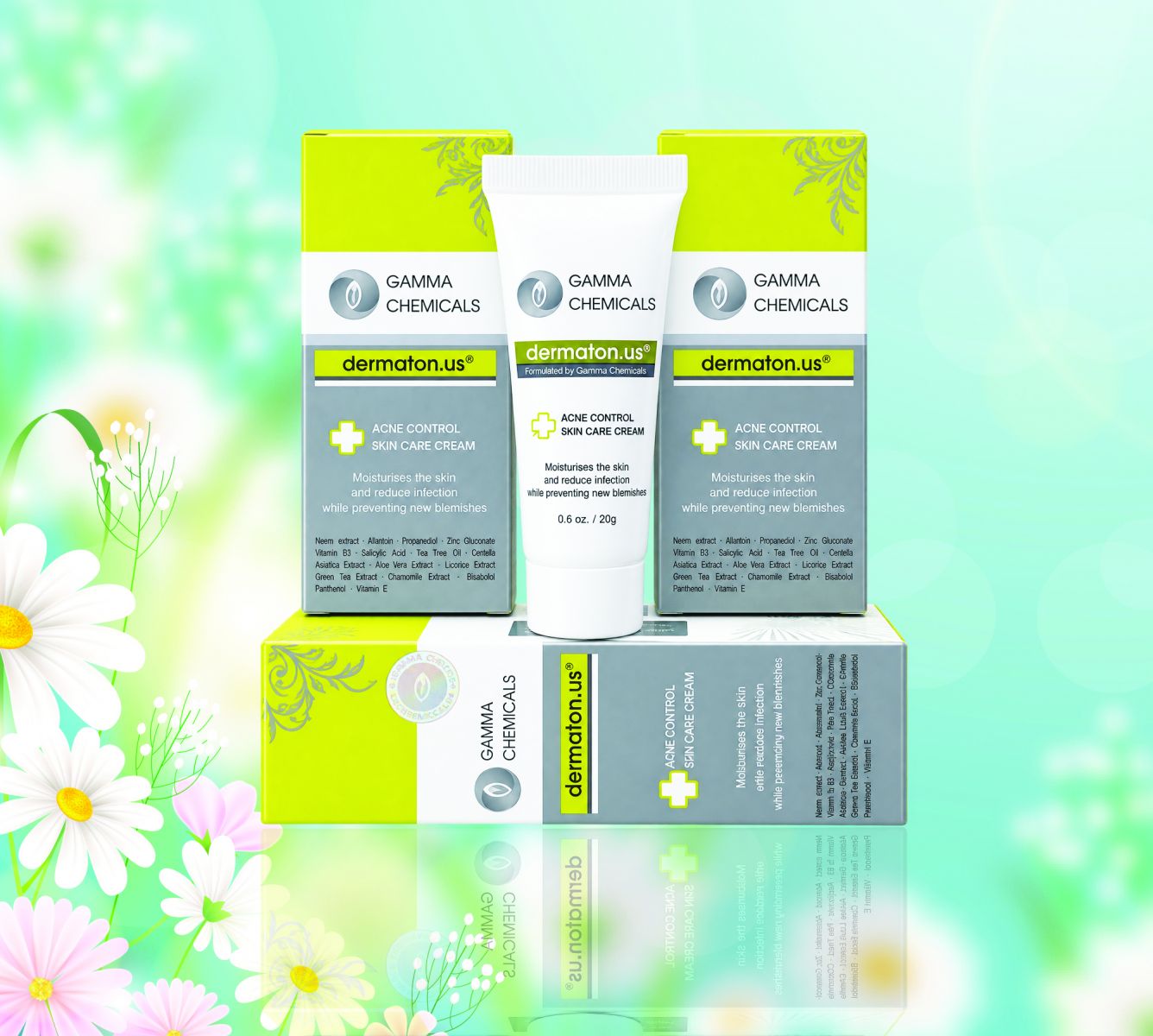dermaton.us - Acne control, skin care cream 20g