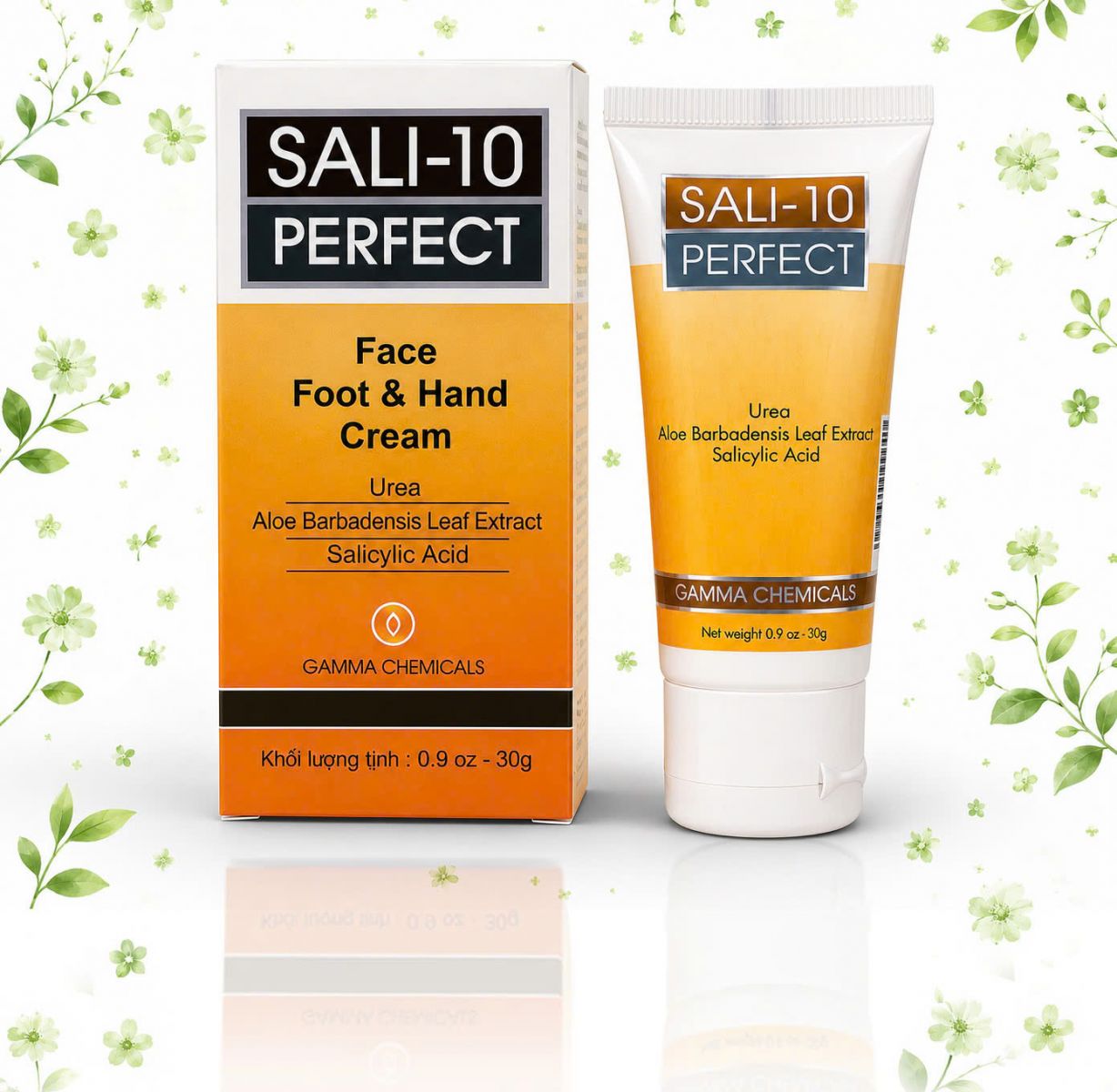 Sali-10 Face, Foot, Hand Cream 30g