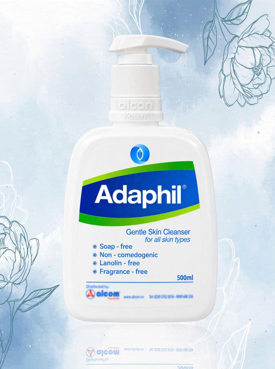 Adaphil - Gentle skin cleanser 500ml