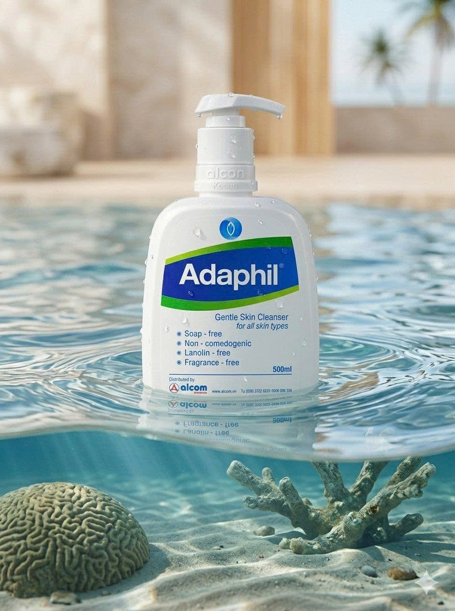 Adaphil - Gentle skin cleanser 500ml